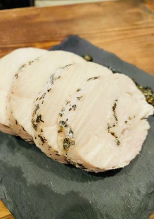 レンジで★鶏胸肉★しっとりロールハム-レシピのメイン写真