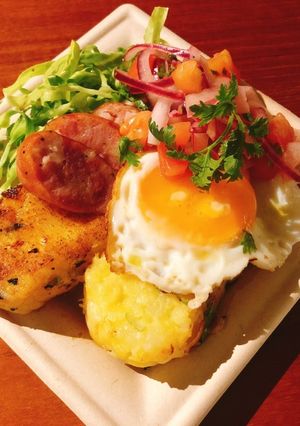エクアドル料理　LLAPINGACHOS-レシピのメイン写真