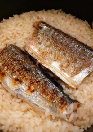 秋刀魚ご飯 with レモン-レシピのメイン写真