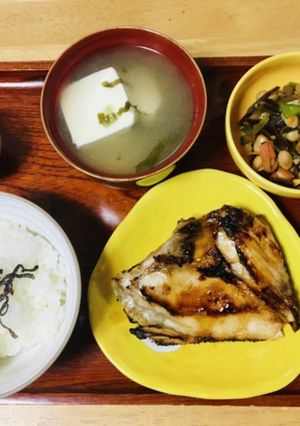 ブリカマ定食-レシピのメイン写真