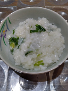 炊飯器で作る中華風の七草粥-レシピのメイン写真
