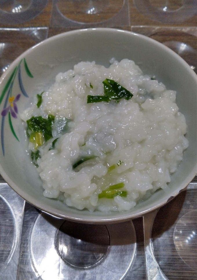 炊飯器で作る中華風の七草粥-レシピのメイン写真