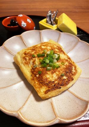 黄金イカとかまぼこのお揚げ焼き-レシピのメイン写真