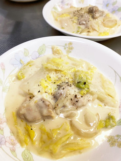 鶏と白菜のクリーム煮-レシピのメイン写真
