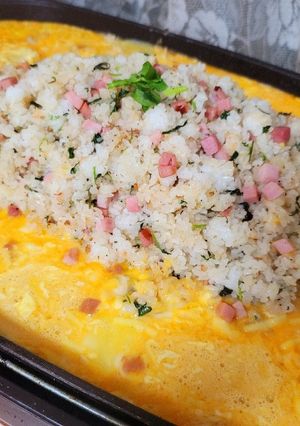 卵とろ～り七草チャーハン-レシピのメイン写真