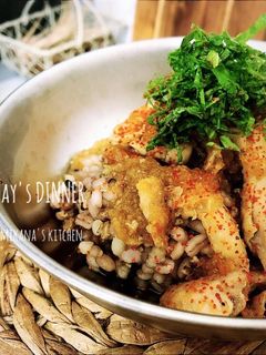 大葉たっぷり♪♪おろし鶏丼♪♪-レシピのメイン写真