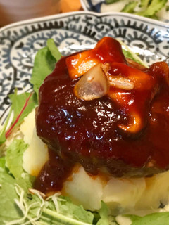 わたしの基本ハンバーグ☆デミグラ風ソース-レシピのメイン写真