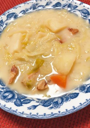 とろとろキャベツのクリームシチュー-レシピのメイン写真