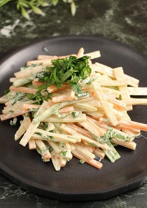 免疫力アップ!シャキシャキ蓮根サラダ-レシピのメイン写真