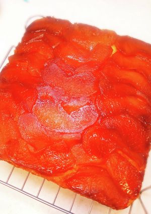 りんごのキャラメリゼのケーキ-レシピのメイン写真