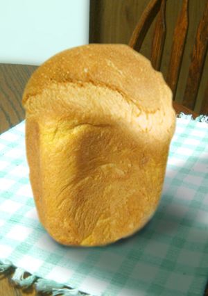 HBで☆ふわふわもちもちのご飯パン♪-レシピのメイン写真