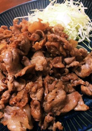 簡単だけど美味しい☆豚肉バター醤油炒め♪-レシピのメイン写真