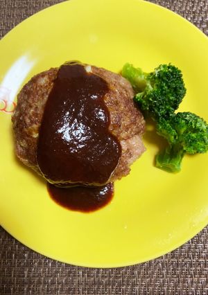 ♪節約ハンバーグ♪-レシピのメイン写真