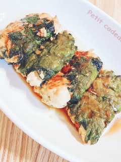 ダイエットにもおすすめ大葉つくね照り焼き-レシピのメイン写真