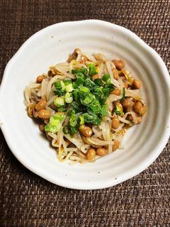 ♪節約 もやし納豆♪-レシピのメイン写真