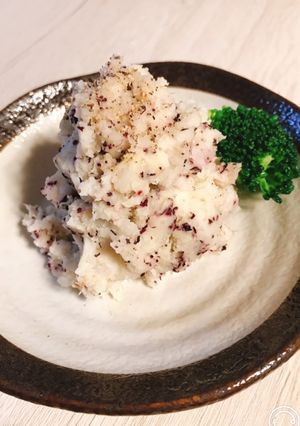 里芋のポテトサラダ(ゆかり風)-レシピのメイン写真