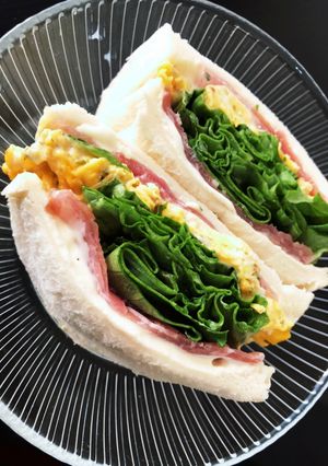 小岩井のぬるチーズと生ハムのラップサンド-レシピのメイン写真