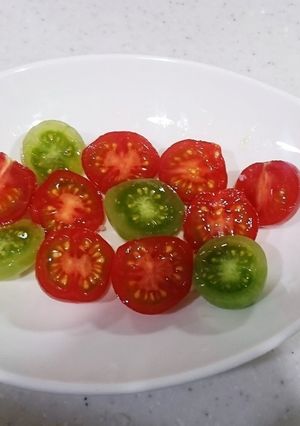 簡単☆プチトマトとキュウリの糀漬け♪-レシピのメイン写真