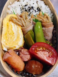 スナップエンドウの塩レモン弁当-レシピのメイン写真