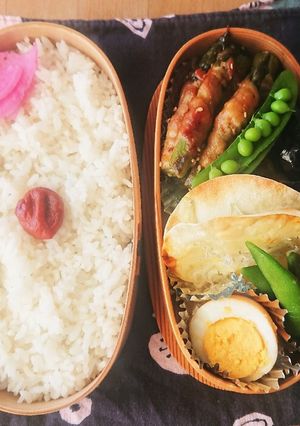 お弁当★アスパラと大葉豚バラ巻き★常備菜-レシピのメイン写真