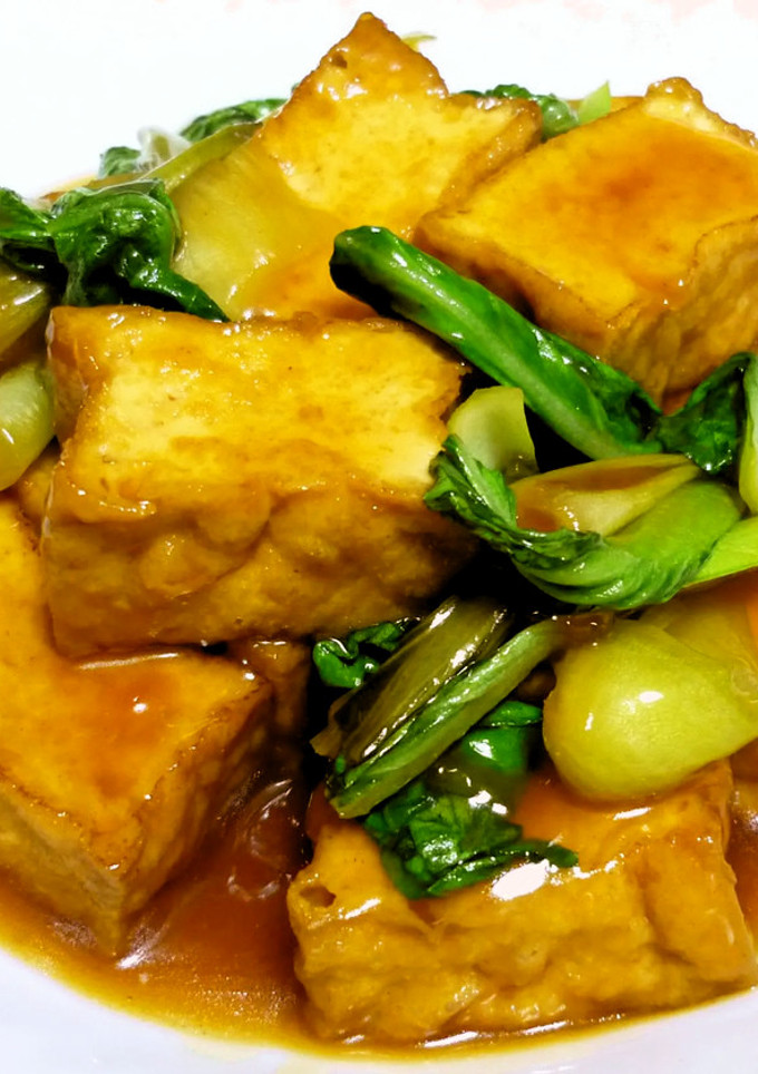 厚揚げとチンゲン菜の炒め煮-レシピのメイン写真