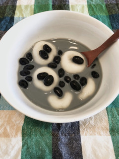 黒豆リメイク!簡単、白玉のチェー-レシピのメイン写真