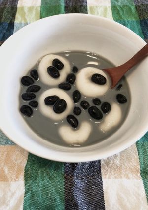 黒豆リメイク！簡単、白玉のチェー-レシピのメイン写真