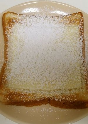 粉糖とチーズのトースト♪-レシピのメイン写真