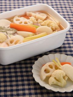 冬野菜のピクルス-レシピのメイン写真