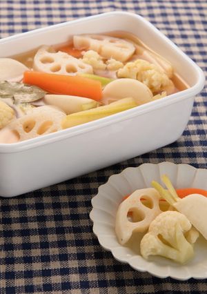 冬野菜のピクルス-レシピのメイン写真
