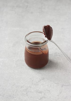生クリーム不要！濃厚生チョコ風プリン-レシピのメイン写真