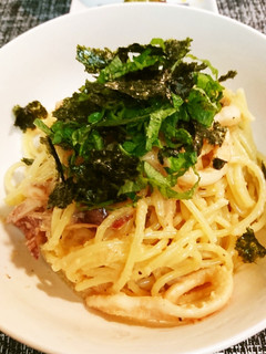 イカ明太子パスタ-レシピのメイン写真