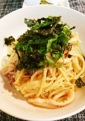 イカ明太子パスタ-レシピのメイン写真