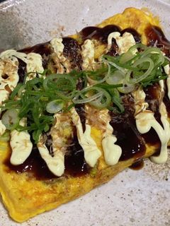 お好み焼き風オムレツ-レシピのメイン写真