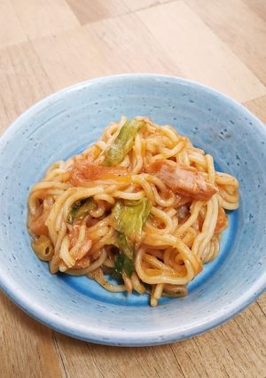 子供・大人一緒に！ナポリタン【幼児食】-レシピのメイン写真