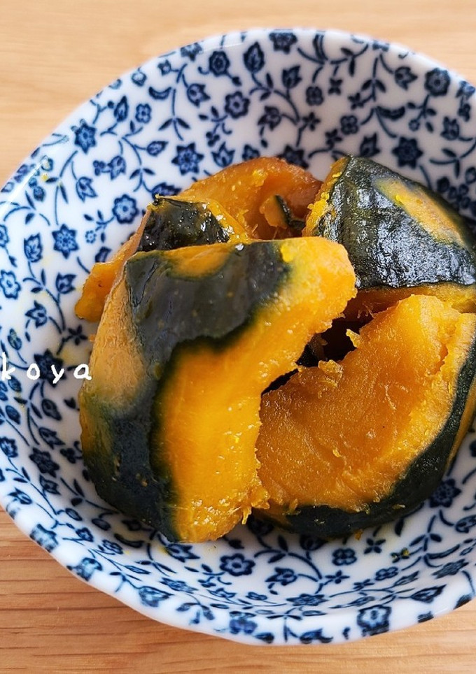 最新版 ほっくりこっくり♡かぼちゃの煮物-レシピのメイン写真