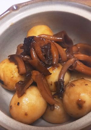 味付いか缶詰と冷凍里芋でかんたん煮物-レシピのメイン写真