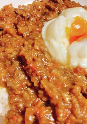 簡単♪きのこたっぷりキーマカレー-レシピのメイン写真