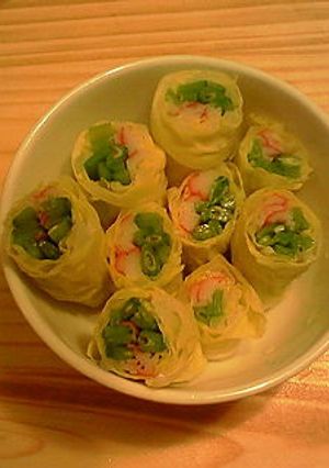 お弁当に!!さやえんどうロール-レシピのメイン写真
