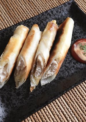 ＊ささみのしそチーズ春巻き＊-レシピのメイン写真