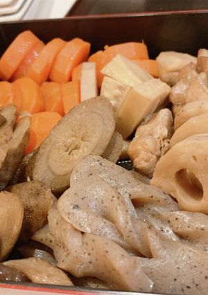 お正月の煮物(筑前煮)-レシピのメイン写真
