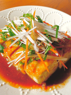 【簡単】居酒屋風の豆腐ステーキ-レシピのメイン写真