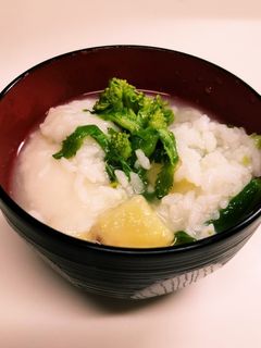 トロトロ♪餅入りのさつまいものおかゆ☆-レシピのメイン写真