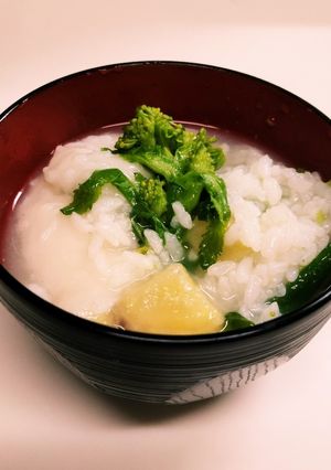 トロトロ♪餅入りのさつまいものおかゆ☆-レシピのメイン写真