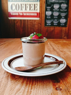おうちカフェ☆チョコムース-レシピのメイン写真