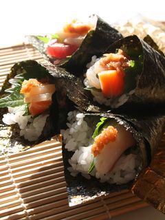 ✿はちみつ梅ペーストで手巻き寿司✿-レシピのメイン写真