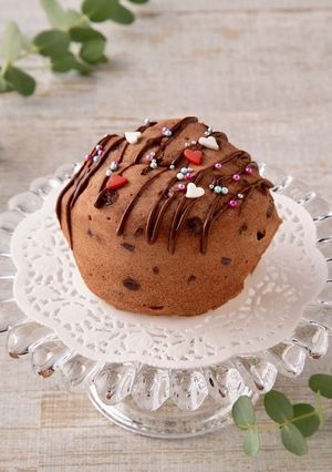 レンジ簡単☆ チョコチップケーキ-レシピのメイン写真