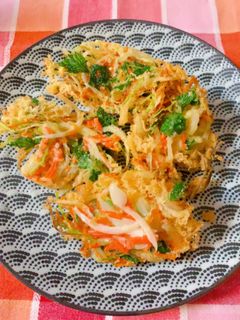 野菜と干し海老のかき揚げ-レシピのメイン写真