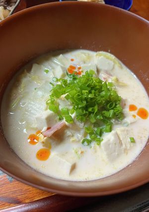 牛乳ピリ辛スープ-レシピのメイン写真