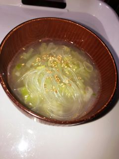 冬にぴったり ネギたっぷりスープ-レシピのメイン写真